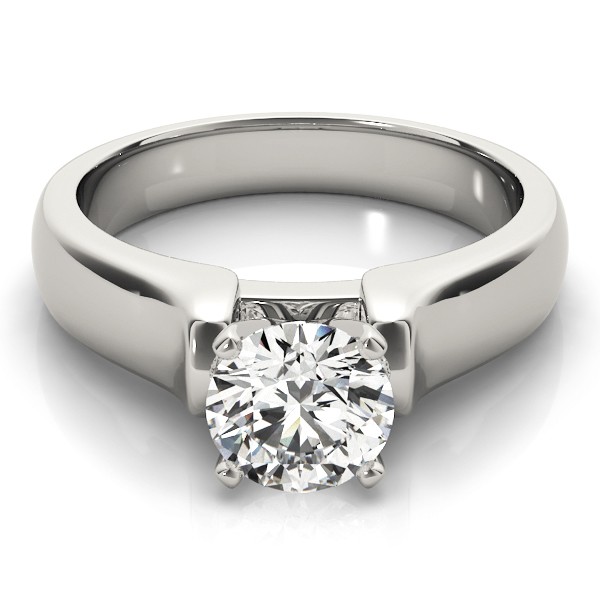 4 Prong Natural  Diamond Ring
